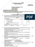 XII Accounts Pre-Board 1 Set B