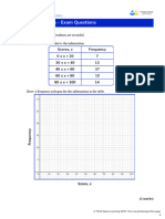 Student Individual Questions - Frequency Polygons