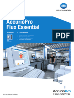 AccurioPro Flux Essential Output Management DATASHEET PDF