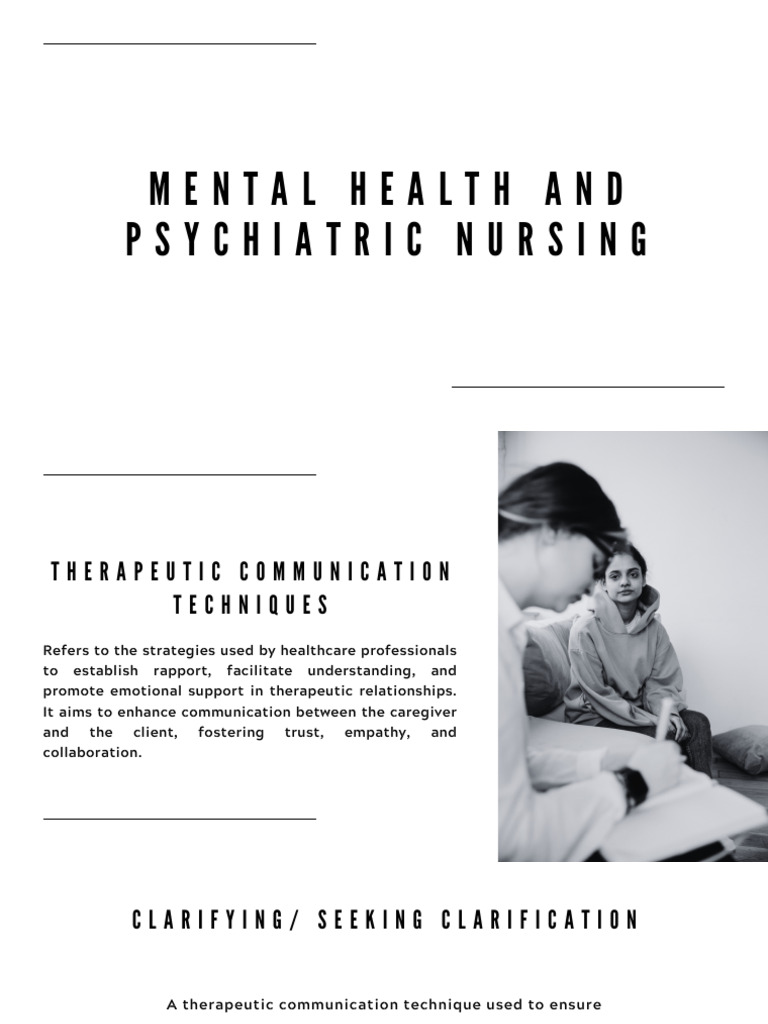 Mental Health and Psychiatric Nursing | PDF | Psychotherapy | Family ...