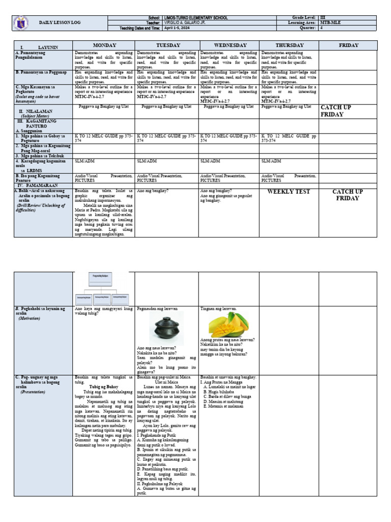 MTB3 - Q4 - Week 1 | PDF | Cognitive Science | Cognition
