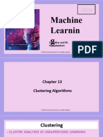 Chapter 13 Clustering Algorithms