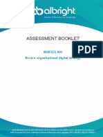 BSBTEC601 Assessment (Word Version) BSBTEC601-Assessments-V1.0 - Student