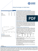 Haitong Research Initiating Coverage On India Steel Persistent Demand