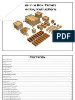 Collapseable Box Terrain Mk 2 Designs Instructions