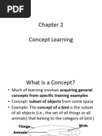 Chapter 2 Concept Learning