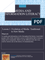 5 Media and Information Literacy