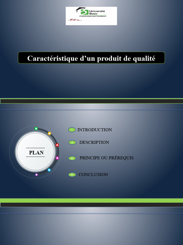 Dimensions de la qualité d'un produit | PDF | Ingénierie de fiabilité ...