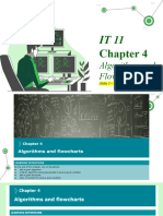 IT Second Semester Chapter 4 Algorithms and Flowcharts - Updated