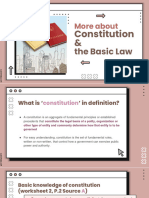 2023.9.15 Supplementary - Constitution and Basic Law