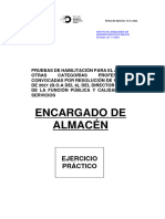 21011D-Ejercicio Práctico ENCARGADO DE ALMACEN
