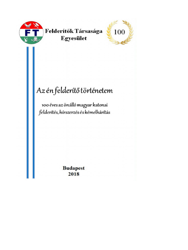 Az en Felderito Tortenetem 2018 | PDF