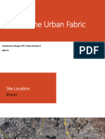 Urban Studies-II (Group Project)