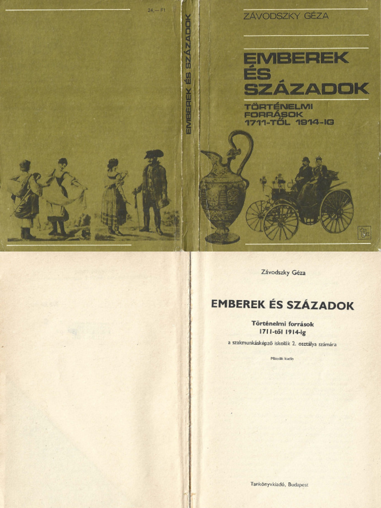 Závodszky Géza - Emberek És Századok | PDF