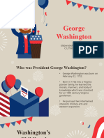 English Project George Washington Vasile Sibaev