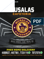 Musallas Cafe Menu