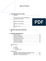 Table of Contents Group 2