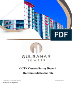 Gulbahar Towers CCTV Survey Report