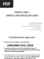 Family Law-I