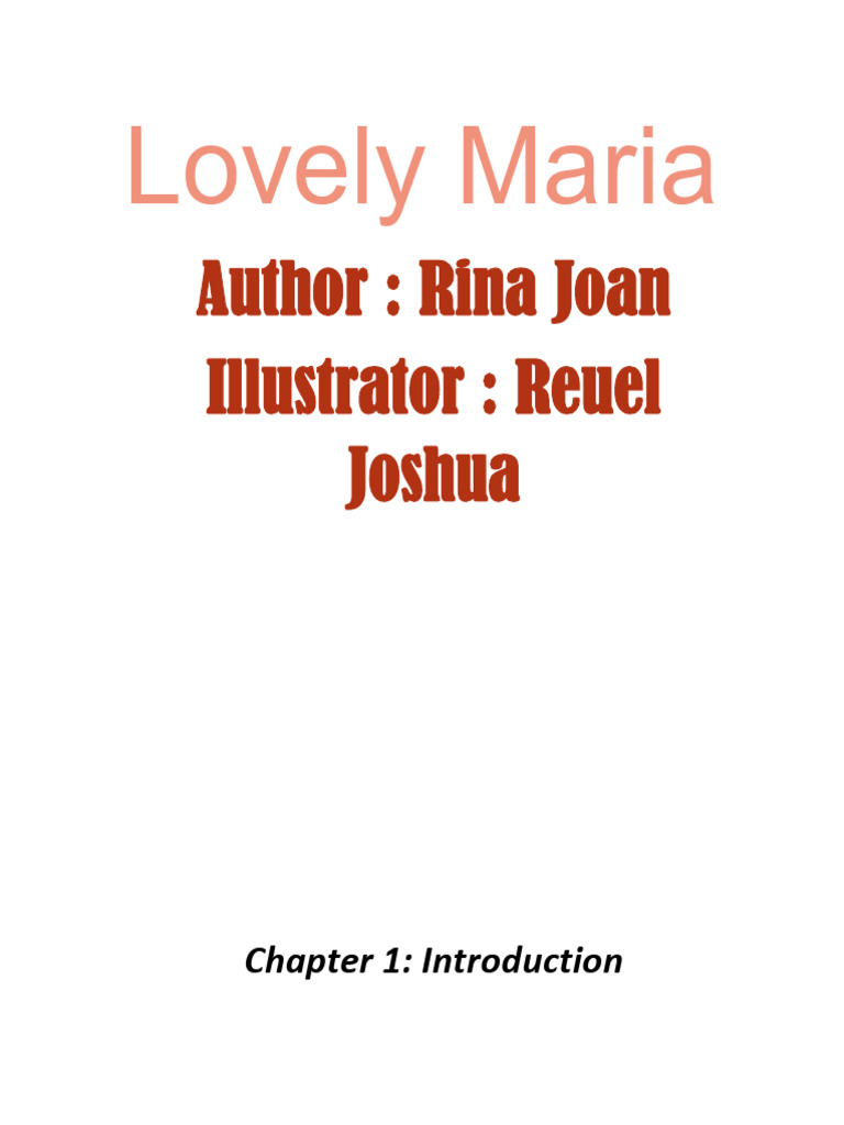 Lovely Maria | PDF