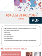 Toplum Ve Kultur 1