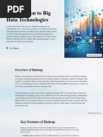 Introduction To Big Data Technologies