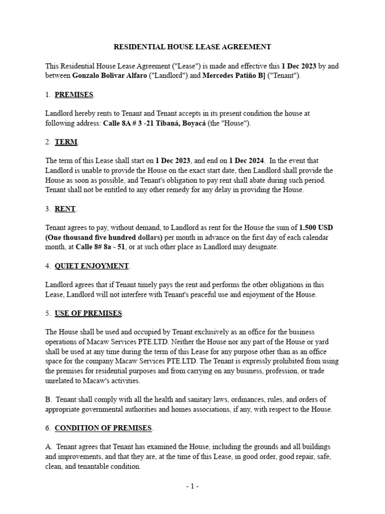 lease agreement | PDF | Leasehold Estate | Lease