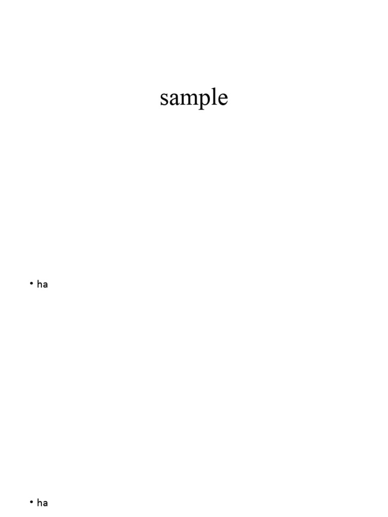Sample | PDF