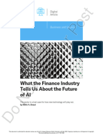 Finance - Future of Ai