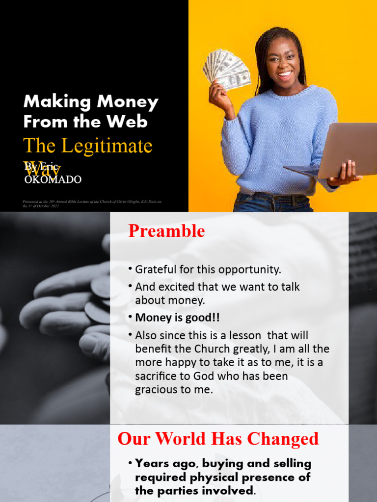 Legitimate Online Money-Making Strategies | PDF | World Wide Web ...