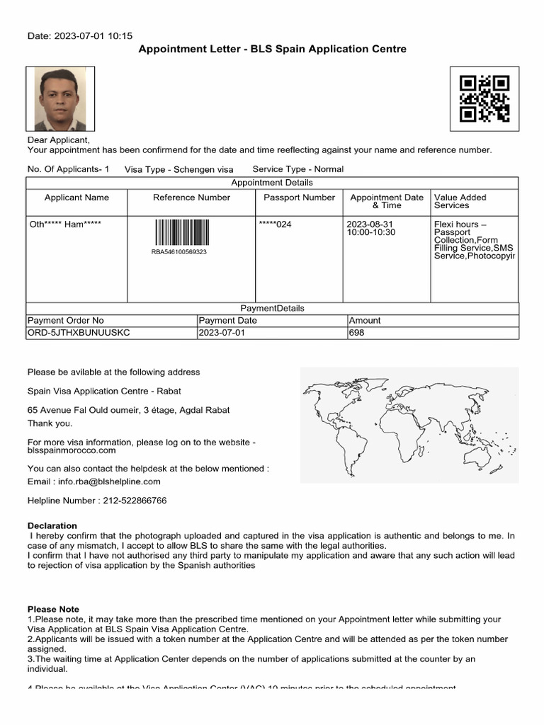 Bls Appointment Dubai