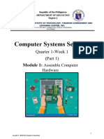 SJP Css 11 Worksheet - SLM q1w1