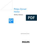 Philips Holter 2010 Plus 1810 Series Instructions For Use For 2.7, English
