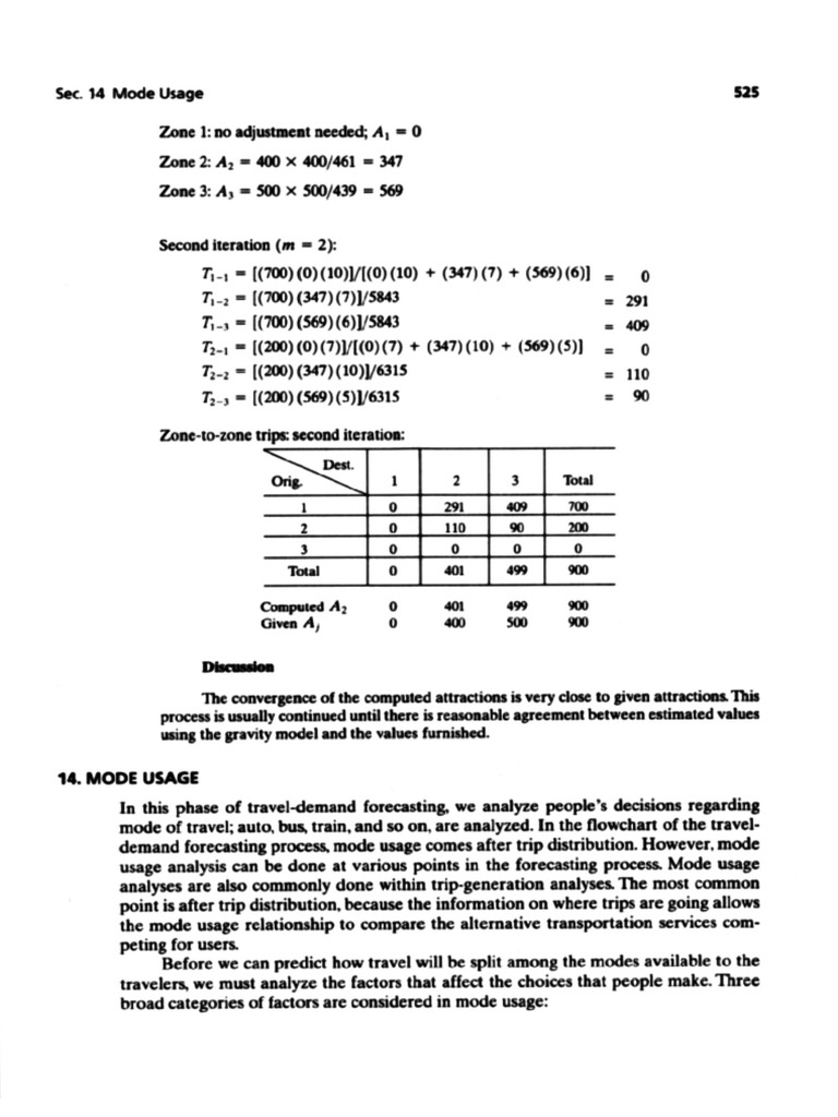 Modal Split by Khisty and Lall | PDF