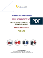 Thread Protector & Packing Frames For Pipe (REVATA ENGINEERING)