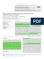 5.the Development of Machine Learning Based Remaining Usef - 2023 - Journal of Ene