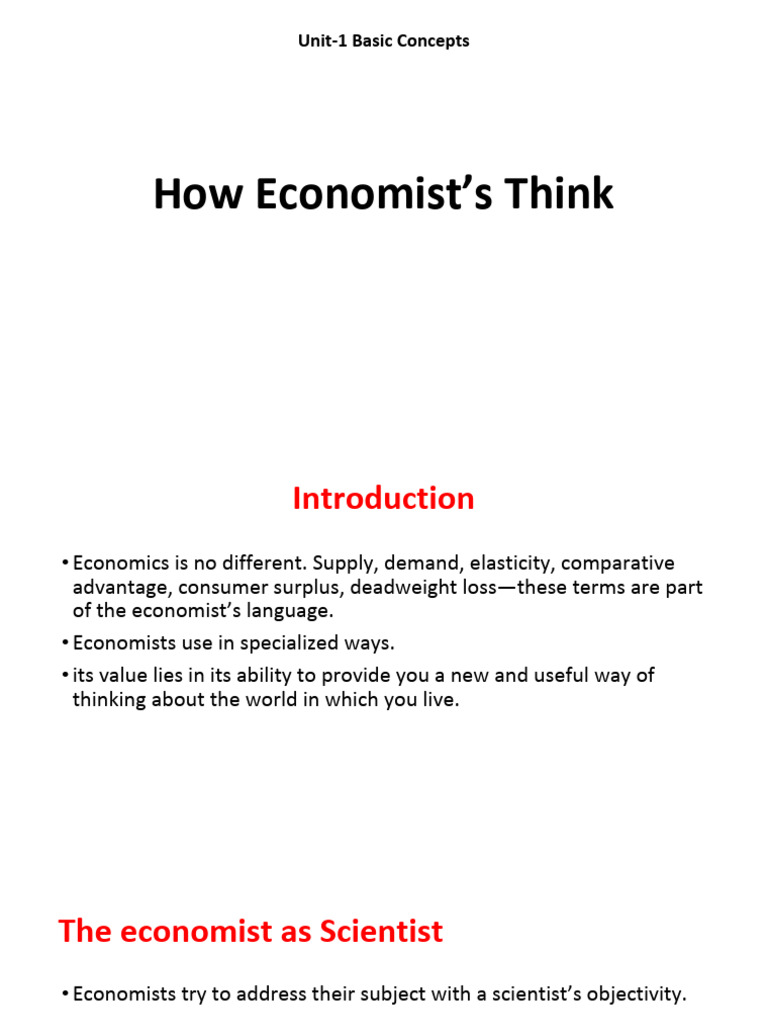 Unit 1 2 Pdf Microeconomics Macroeconomics
