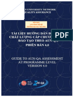 8 - Guide To AUN-QA Assessment at Programme Level Version 4 - Vietnamese Năm 2020 - Highlight