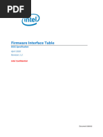 Firmware Interface Table Bios Specification r1p2