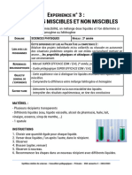 3-LES LIQUIDES MISCIBLES ET NON MISCIBLES