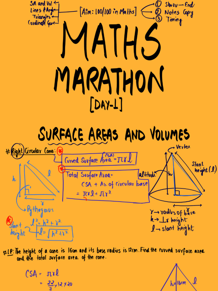Day 1 9th Marathon | PDF