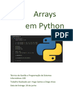 Arrays em Python