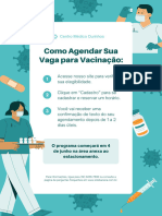 Turquesa Vírus Clínica Amigável Agendamento de Vacina Panfleto Sobre Saúde - 20240414 - 075024 - 0000