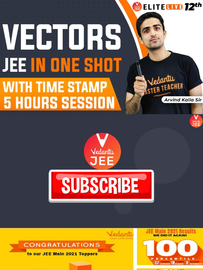 YT ++vectors+ +12th+elite | PDF | Vector Space | Euclidean Vector