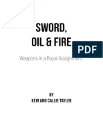 Sword oil fire