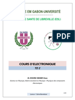 TD 2 Electronique Applique  EM-Gabon  2023-2024