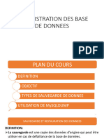 Administration Des BD Part5