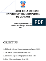 Semiologie de La Stenose Hypertrophique Du Pylore