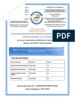 TPE IA Réseau de Neurone Convolutif