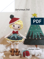 Christmas Doll by Moonlightcrochet Eng